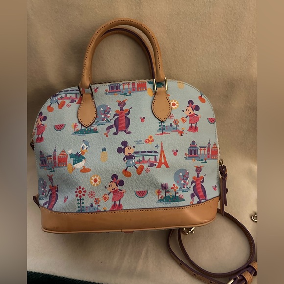 Disney Parks Flower & Garden 2017 Figment Dooney & Bourke - Picture 2 of 9